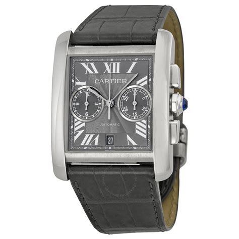 cartier tank watches men|cartier tank chronograph watch.